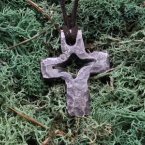 Hand Forged Cross Pendant