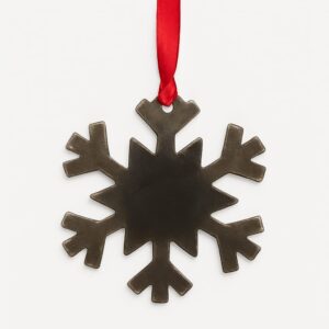 Forged Snowflake Christmas Decoration