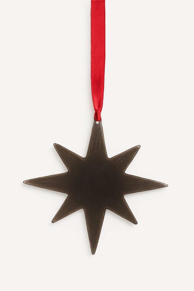 Forged Christmas Star Decoration