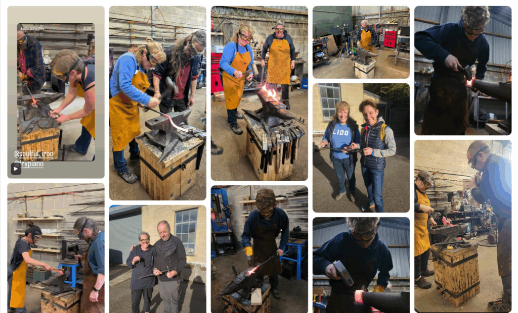 Blacksmithing Experince Day Gallery